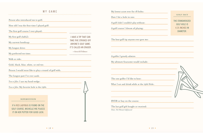 The Ultimate Golf Journal