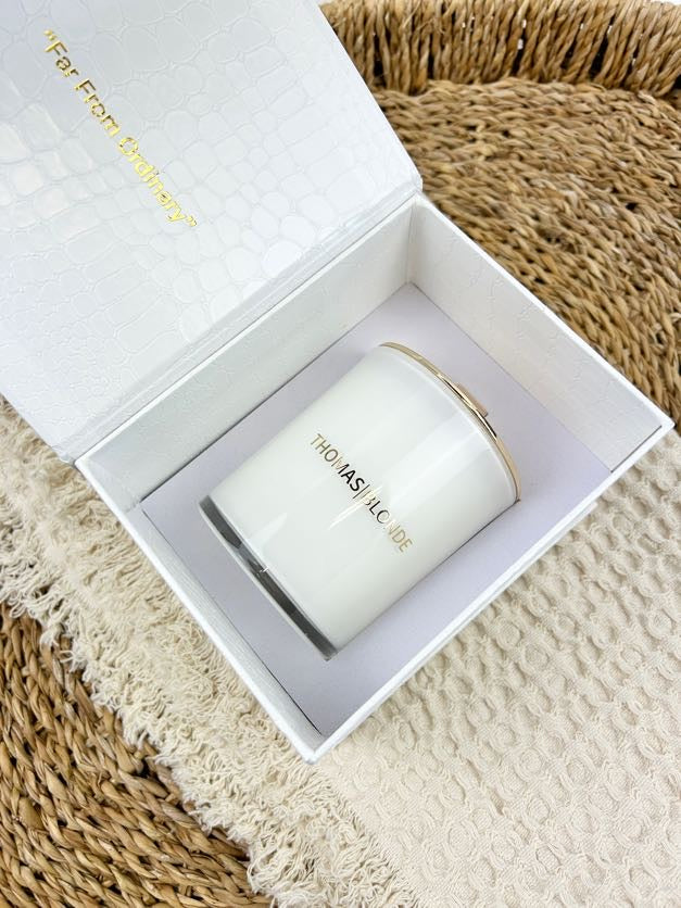 Thomas Blonde Topless 12oz Candle - Canyon Candles in at Wrapsody