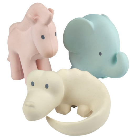 Tikiri Marshmallow Bath Toy and Teether Collection