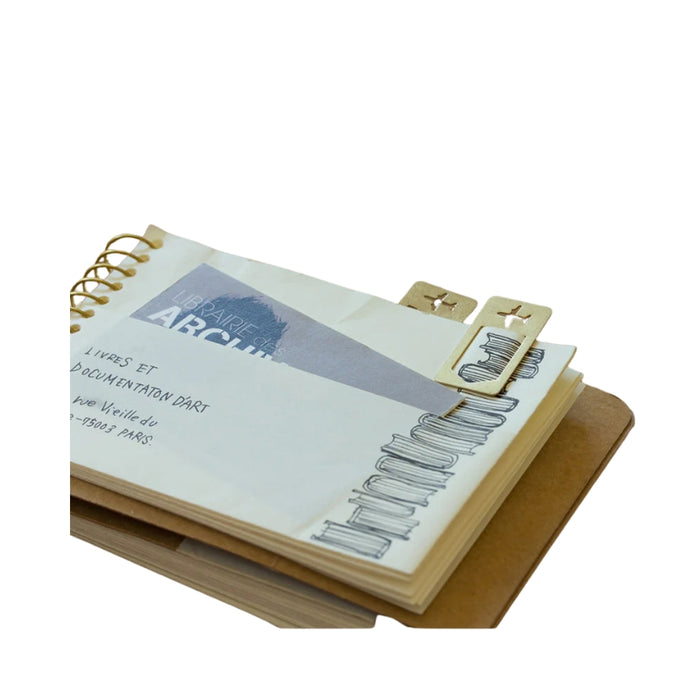 TRAVELER'S FACTORY Airplane Brass Clip