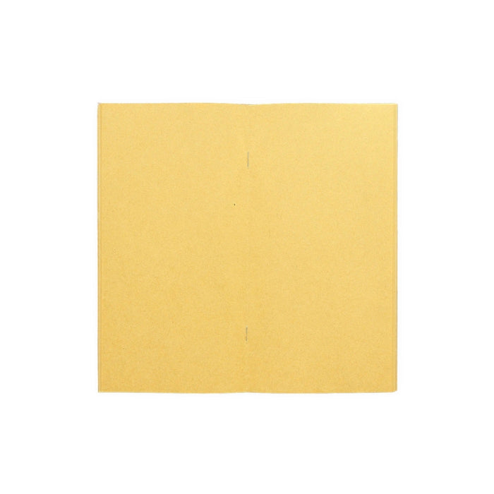 TRAVELER'S FACTORY Kraft Yellow Paper Refill, Regular Size