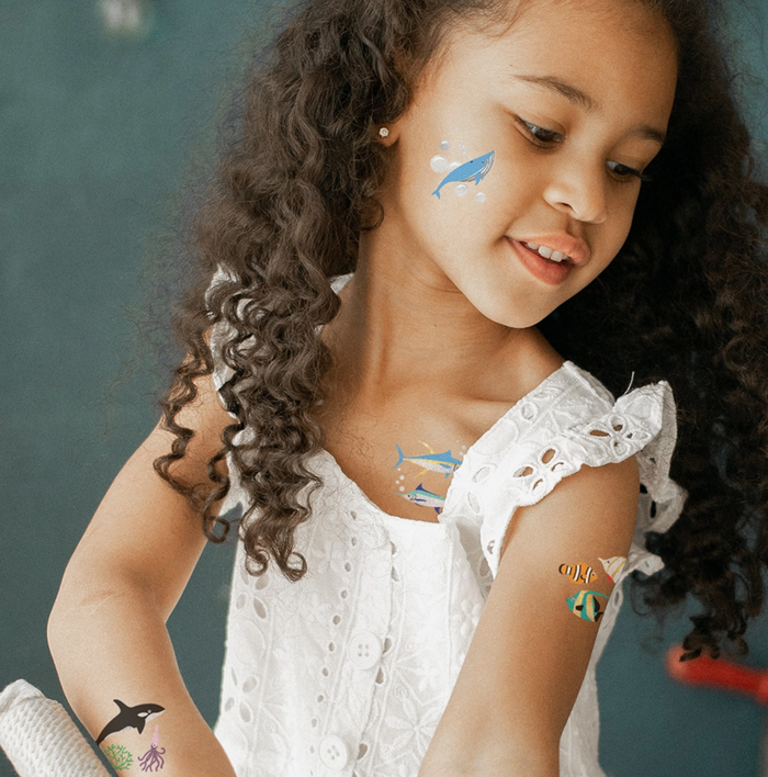 Under the Sea Variety Set - Temporary Tattoo