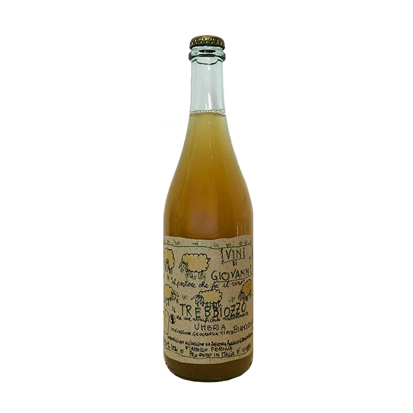 Vini di Giovanni Trebbiozzo sparkling white wine bottle