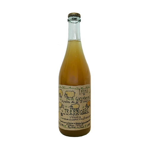 Vini di Giovanni Trebbiozzo sparkling white wine bottle