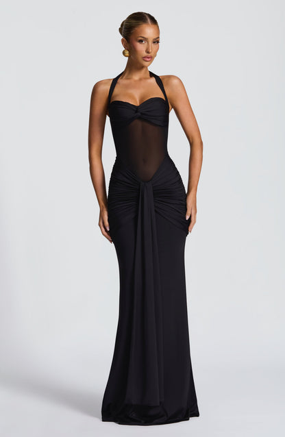 Vixen Maxi Dress - Black