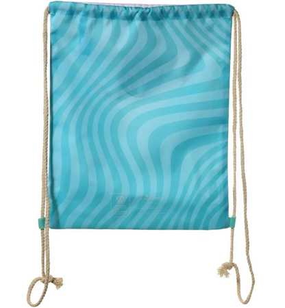 Volkswagen Camper Bus Surf Adventure Drawstring Bag