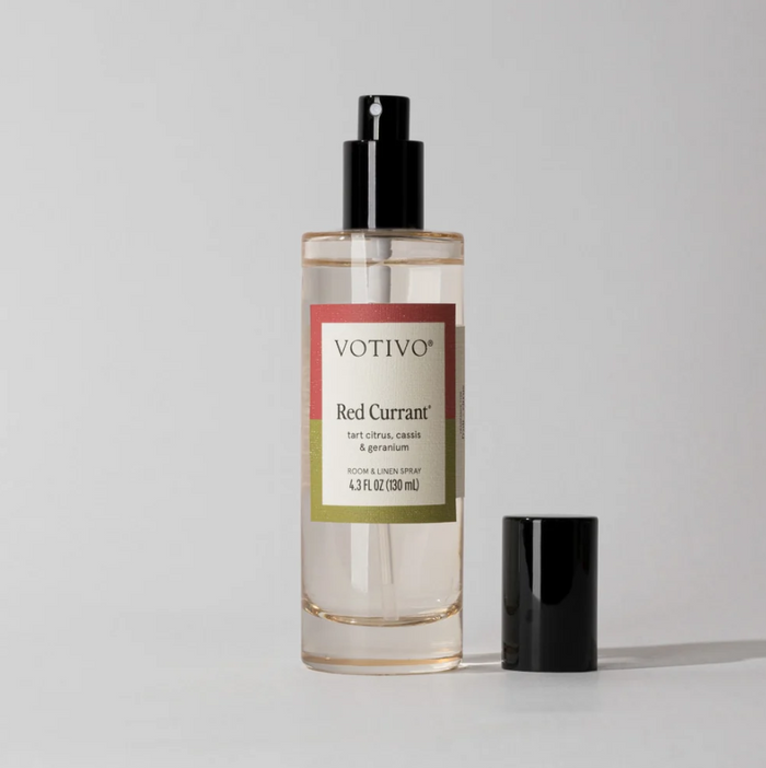 Votivo Room & Linen Spray Red Currant Scents in at Wrapsody