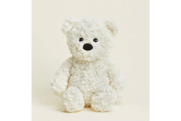 Cream Curly Bear