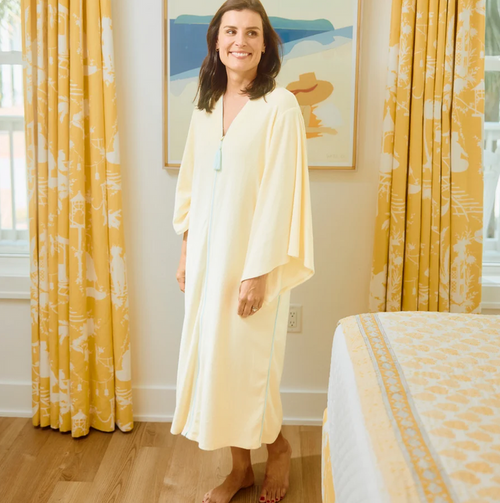 Weezie House Coat Buttercup Loungewear in XS/S at Wrapsody