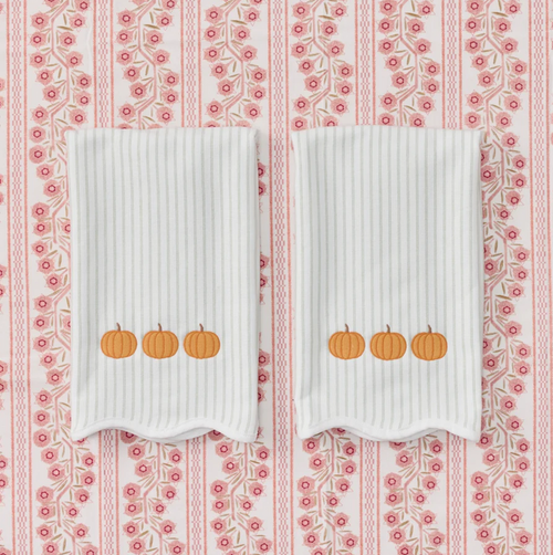 Weezie Kitchen Towel Pumpkins Set of 2 Kitchen Towels in at Wrapsody