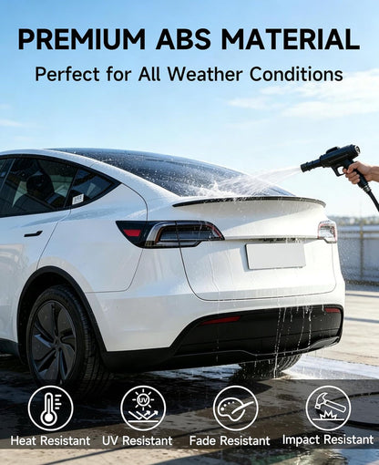 Xprite Glossy Black Rear Spoiler ABS Trunk Lip Wing for Tesla Model Y 2020-2024