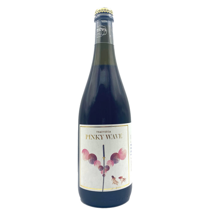 Yeasteria Pinky Wave Rosato Frizzante 2018 bottle with pink label